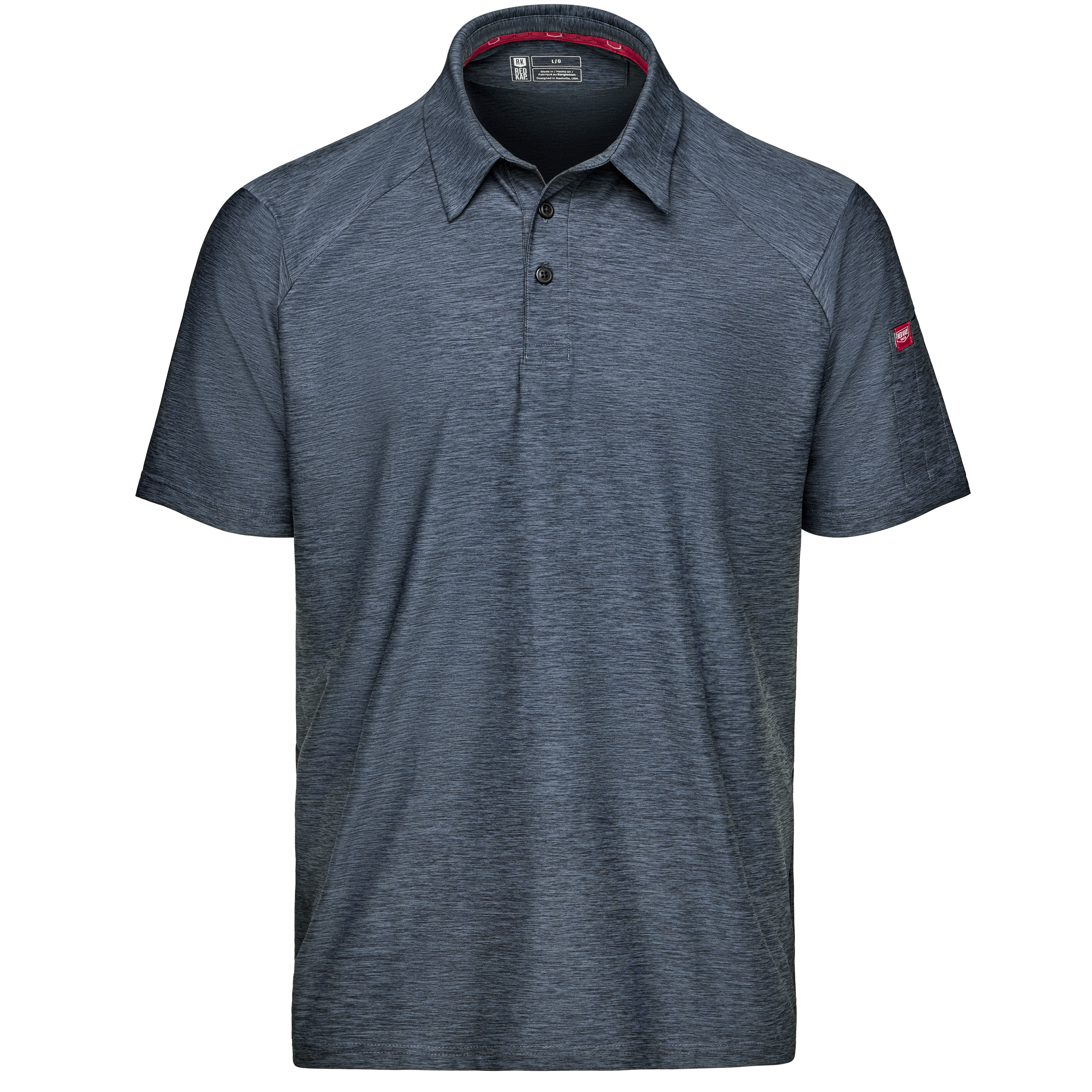Men‘s Cooling Stretch Jersey Polo-Red Kap
