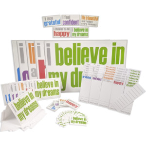Confidence Ultra Booster Set, Posters, Magnets, Notes, Page Keepers, Note Cards, 150 Pieces