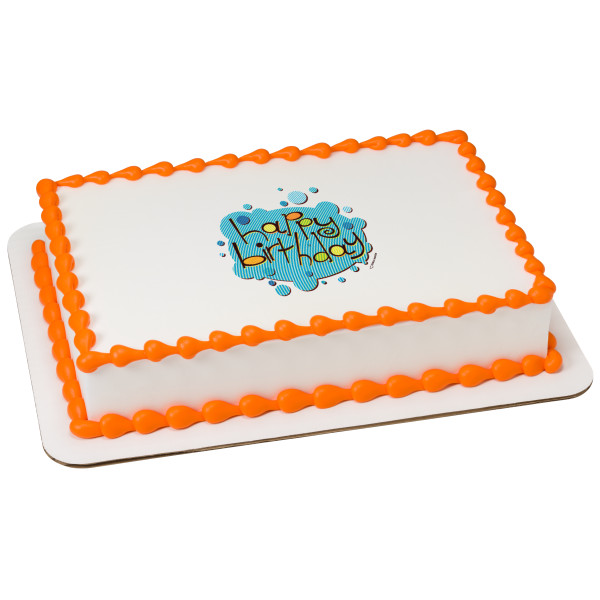 Birthday Bubbles Edible Image®