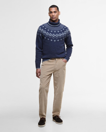 Hewton Fair Isle Roll Neck Jumper