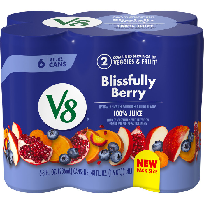 Blissfully Berry 100% Fruit and Vegetable Juice