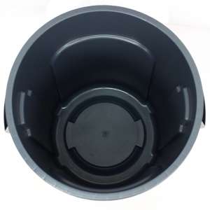 Impact, Gator, 32 gal, Gray, Receptacle