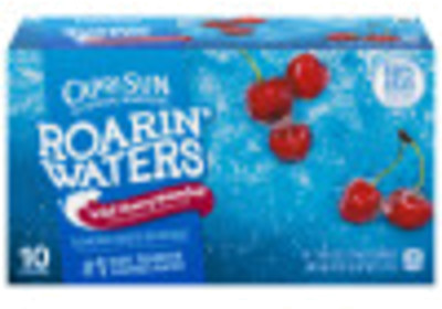 Capri Sun® Roarin' Waters Wild Cherry Waterfall Water Beverage, 10 ct Box, 6 fl oz Pouches