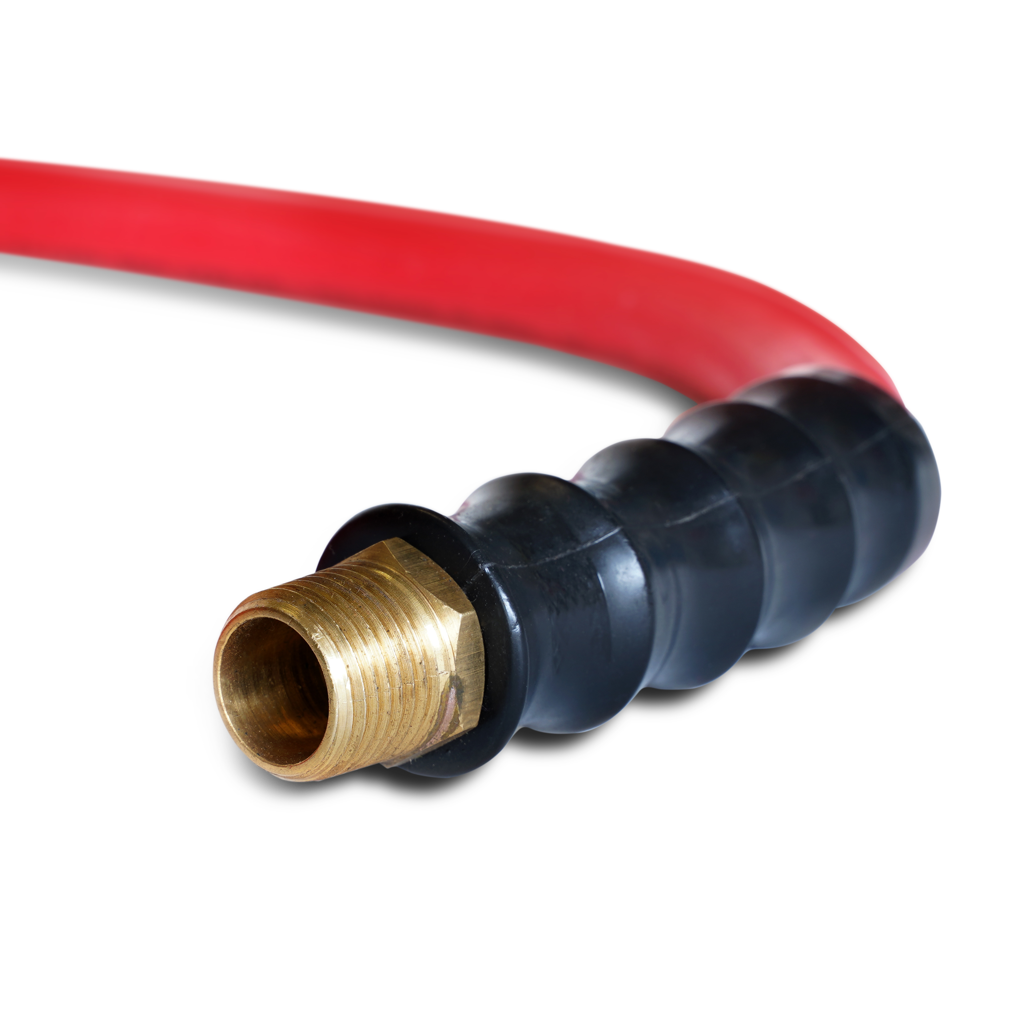 50ft. 1/2 in. Rubber Air Hose with 1/2 in. NPT Fittings for Hose Reel