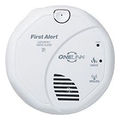 White OneLink Battery Smoke/Carbon Monoxide Alarm with Voice