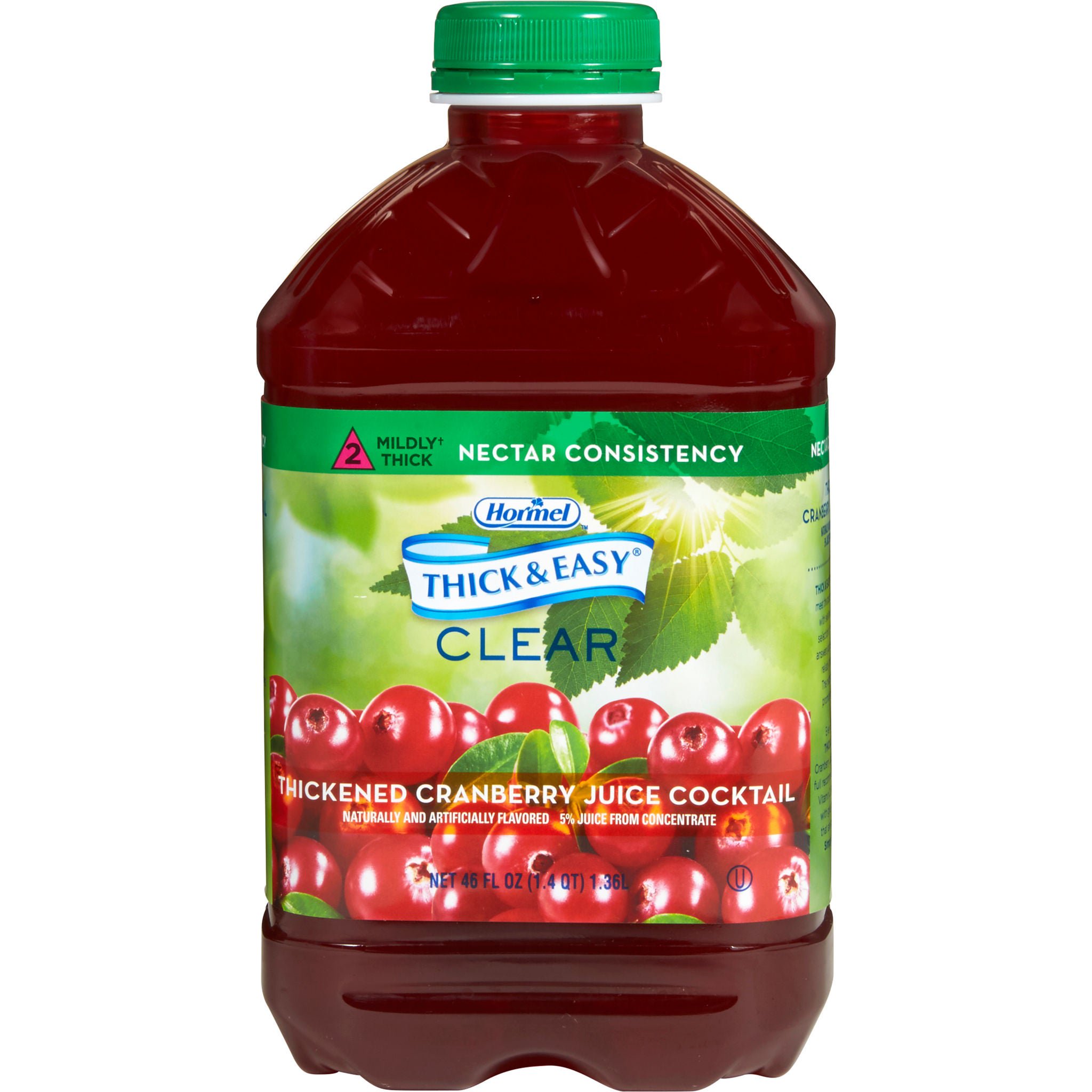 Thick & Easy® Nectar Consistency Cranberry Thickened Beverage, 46-ounce bottle
