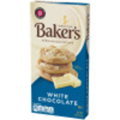 Baker's Premium White Chocolate Baking Bar 4 oz Box - My Food and Family