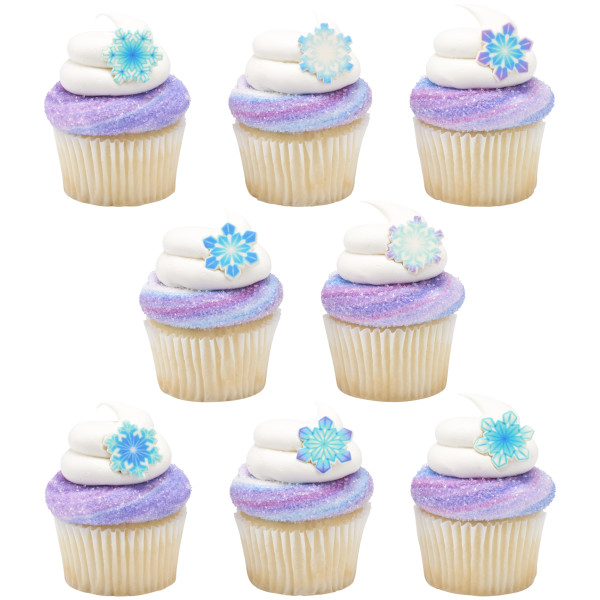 Snowflakes Assortment Sweet Décor® Edible Decorations