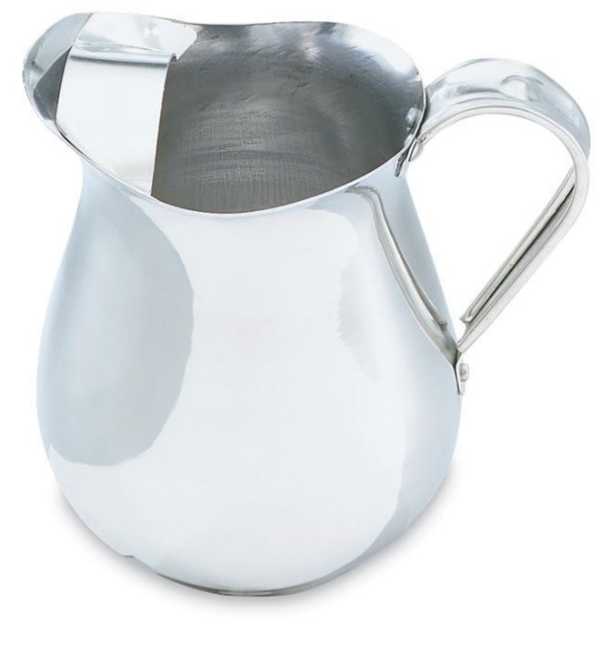 Aluminum Water Pitcher with Ice Guard