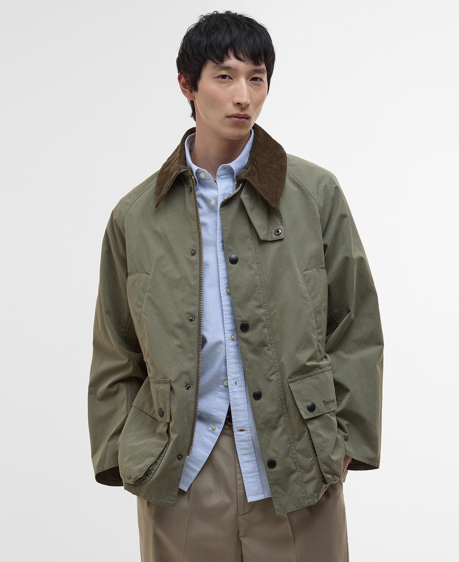 Giacca casual oversize Bedale con finitura manopesca image number 0
