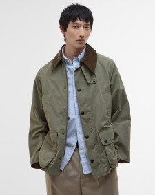 Giacca casual oversize Bedale con finitura manopesca 