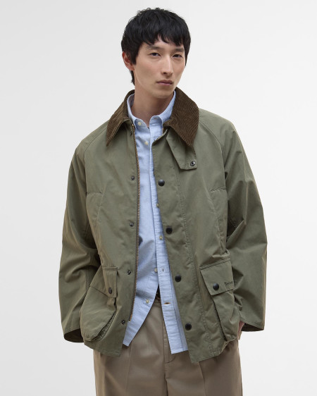 Giacca casual oversize Bedale con finitura manopesca