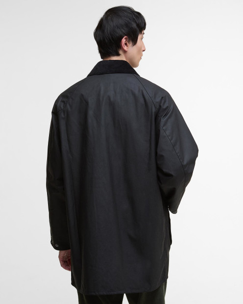 Giacca cerata oversize Solway Black