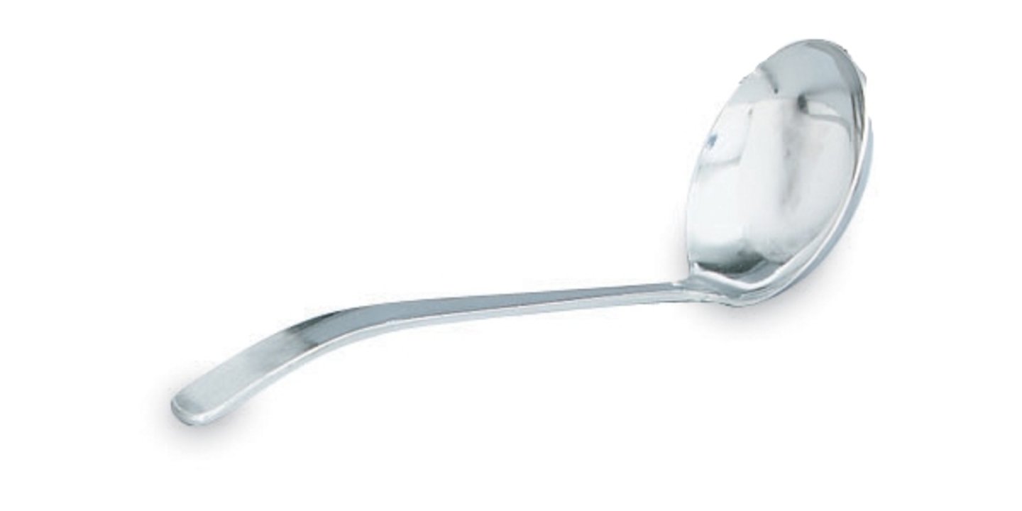 1-ounce stainless steel serving ladle