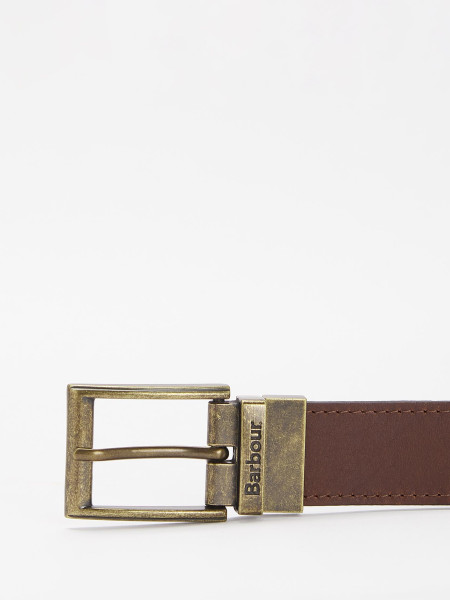 Cintura in pelle Tartan reversibile
