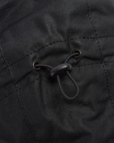 Waxed Storm Hood Classic Black