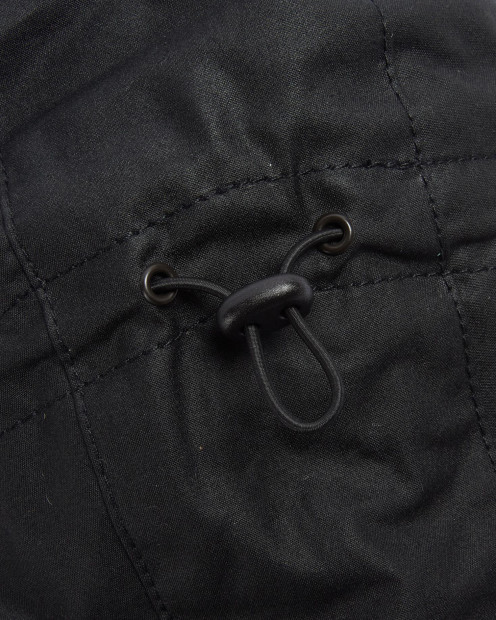 Waxed Storm Hood Classic Black