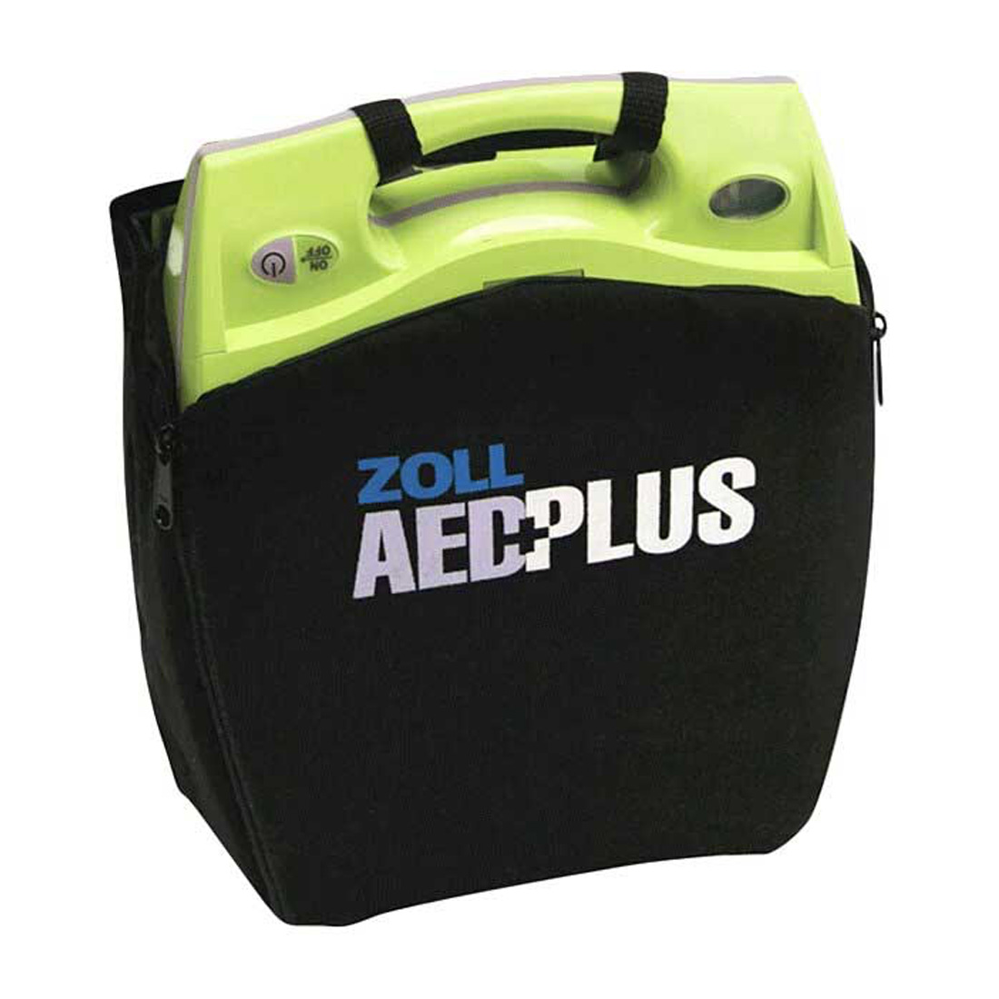 ZOLL AED Plus Automated External Defibrillator COMPLETE WITH BATTERIES, ADULT CPR PADZ AND CARRYING CASE