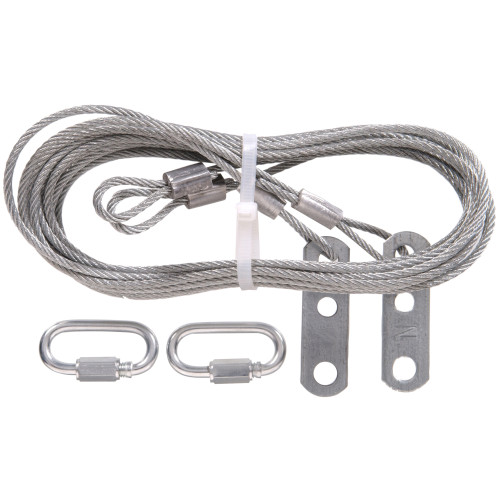 Hardware Essentials Galvanized Safety Cable 1/8 in. x 8 ft. 8 in.