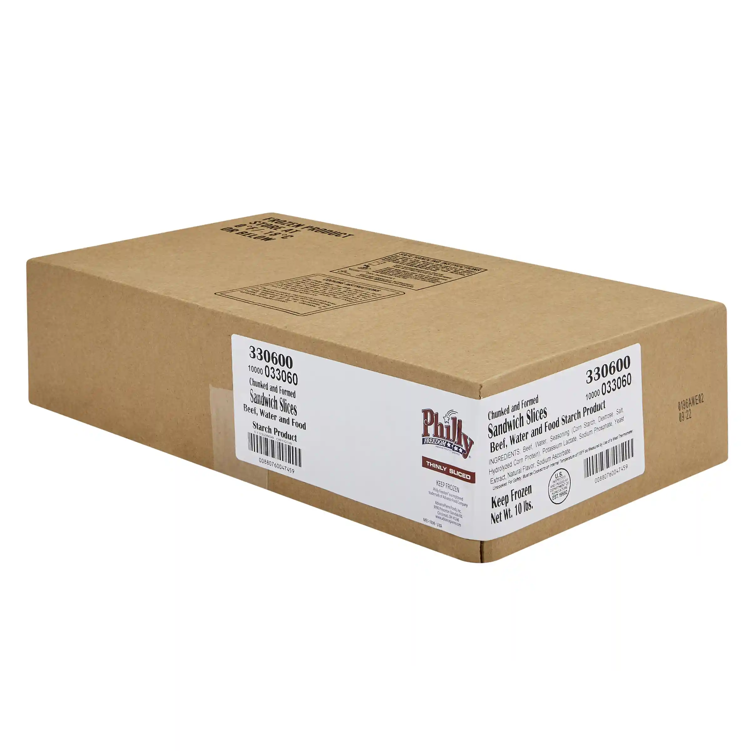 Philly Freedom® Traditional Beef Flat Steak Slices, Marinated with Food Starch, 6 oz_image_5