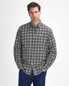 Turville Regular Long-Sleeved Shirt Olive