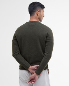 Essential V-Neck Jumper Seaweed
