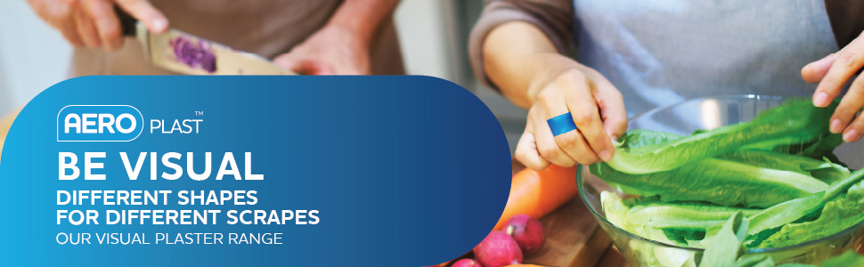 AeroPlast™BE Visual
Different Shapes for Different Scrapes
OUR VISUAL PLASTER Plaster Range