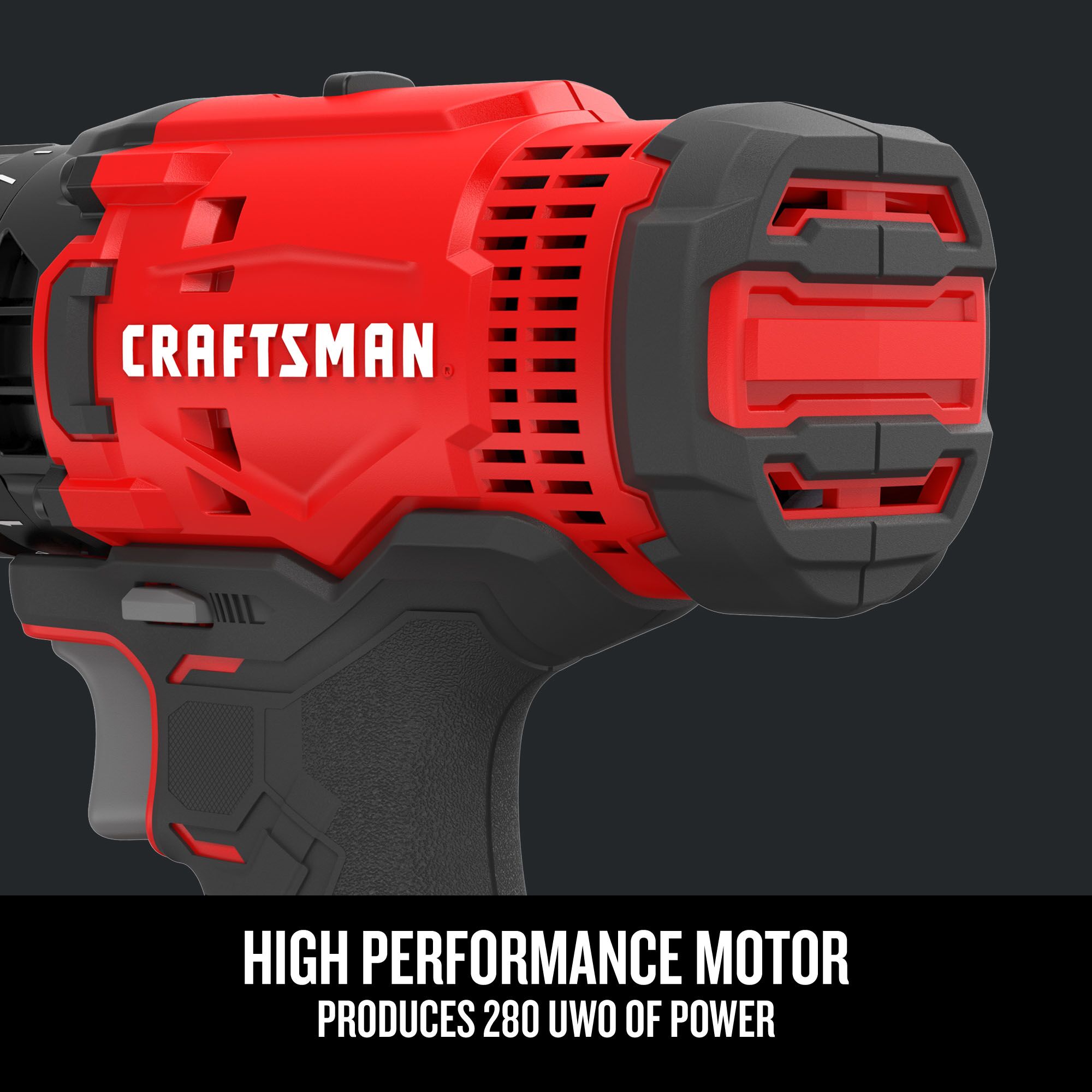 Graphic of CRAFTSMAN Drills: Compact highlighting product features
