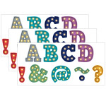 Teacher Created Resources&reg; Marquee Bold Block 2" Magnetic Letters, 70 Pieces Per Pack, 3 Packs TCR77300-3