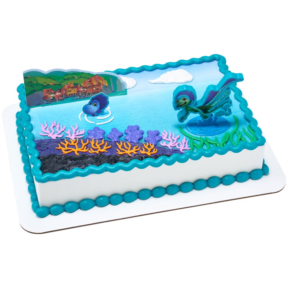 Image Cake Disney and Pixar's Luca The World is Yours