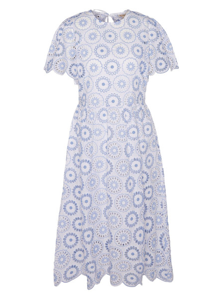 Juliette Broderie Midi Dress