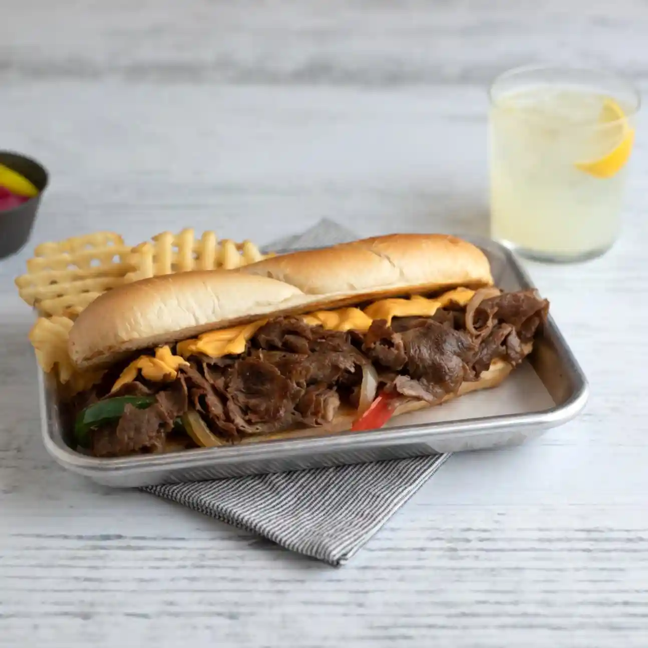 Steak-EZE® Traditional Beef Flat Steak, Marinated, 6 oz_image_2