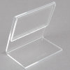 Cubic Accessories - Card Holder, Clear Acrylic