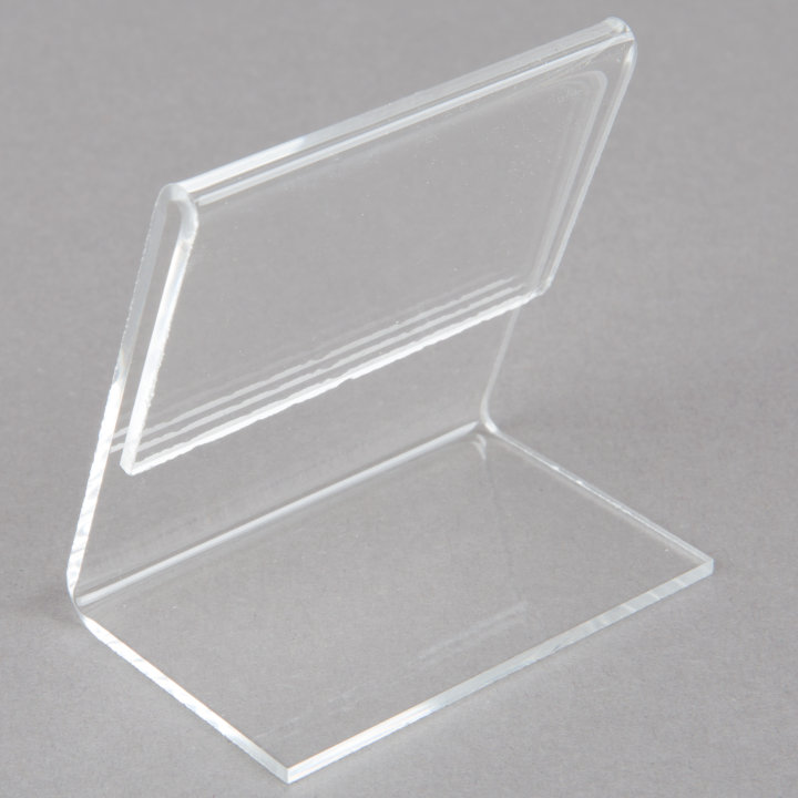 Cubic Accessories - Card Holder, Clear Acrylic