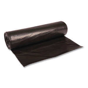 Boardwalk,  LLDPE Liner, 56 gal Capacity, 43 in Wide, 47 in High, 1.6 Mils Thick, Black