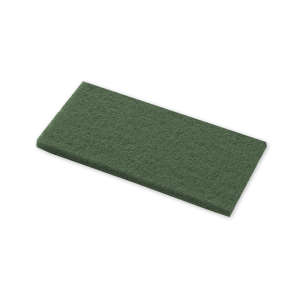 Hillyard, Trident® Scrubbing Rectangular Floor Pad, 6"x13, Green
