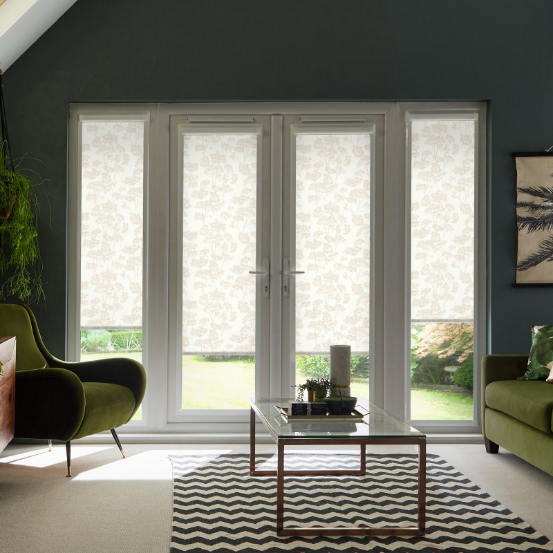 Tara Crimson Roller Blind