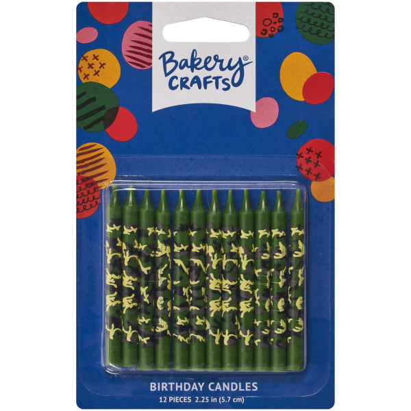 Camouflage Green Specialty Candles