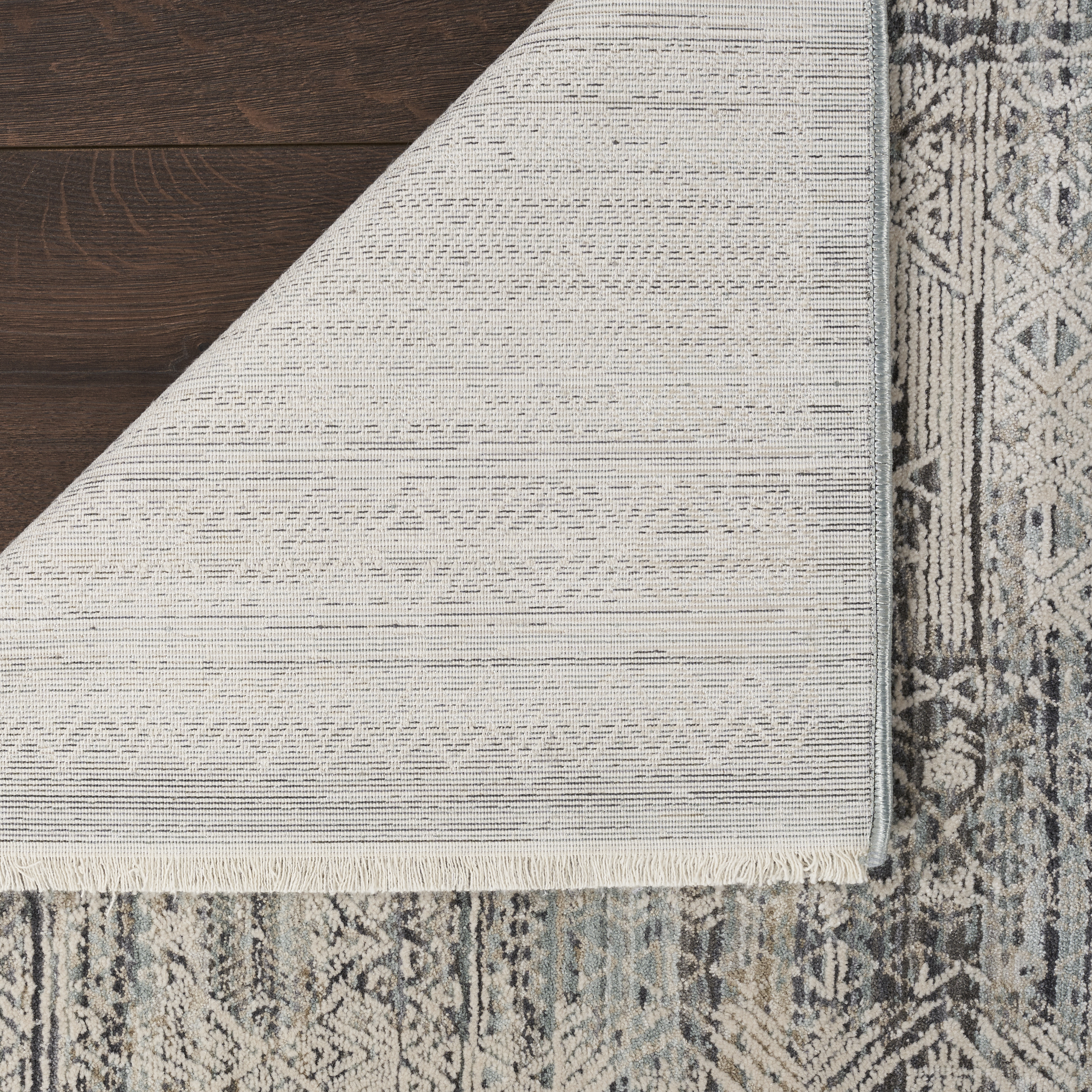 Nourison Lynx 7'10" x 10'1" Ivory Blue Vintage Indoor Rug