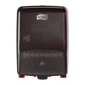 Tork, W6, Mechanical Roll Towel Dispenser, Black