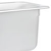 Half-size 6-inch-deep Super Pan® heavy-duty stainless steel steam table pan with flat corners