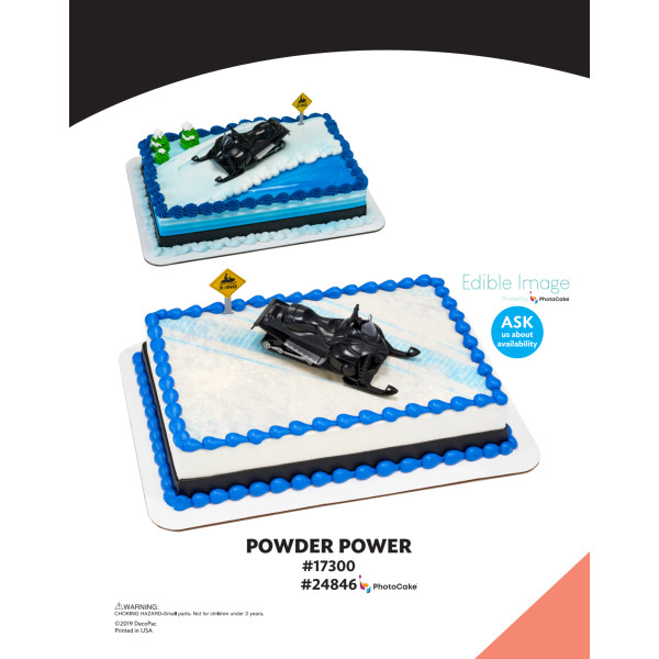Powder Power The Magic of Cakes® PhotoCake® Enhanced Background and Icing Page