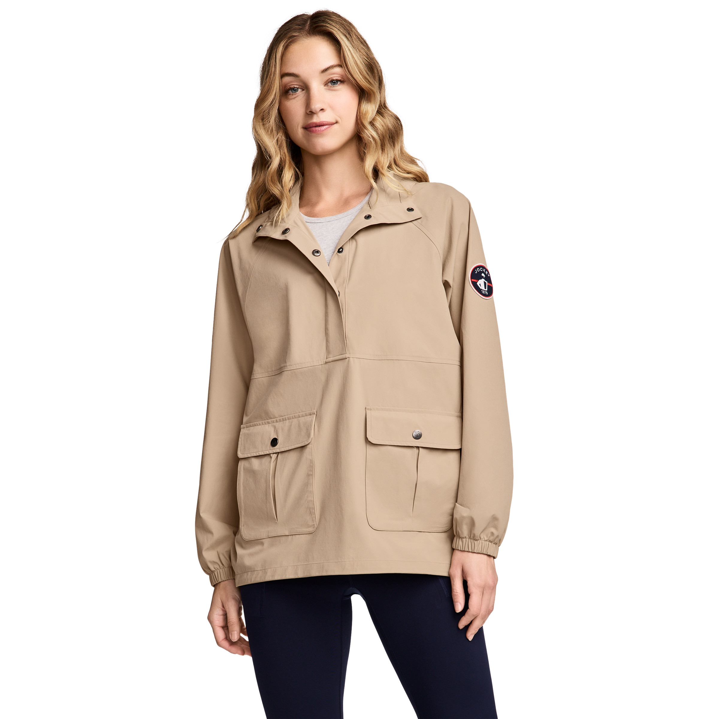 Jockey Women’s Jockey 1876 Collection 1/2 Snap Windbreaker