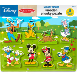 Mickey Mouse Wooden Chunky Puzzle
