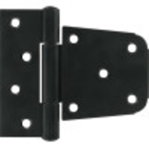 Builders Hardware Black Heavy Duty T-Hinges 3-1/2