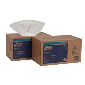 Tork, Basic, 1 ply, 9.00"x10.25", Paper, General Purpose Wipers, White