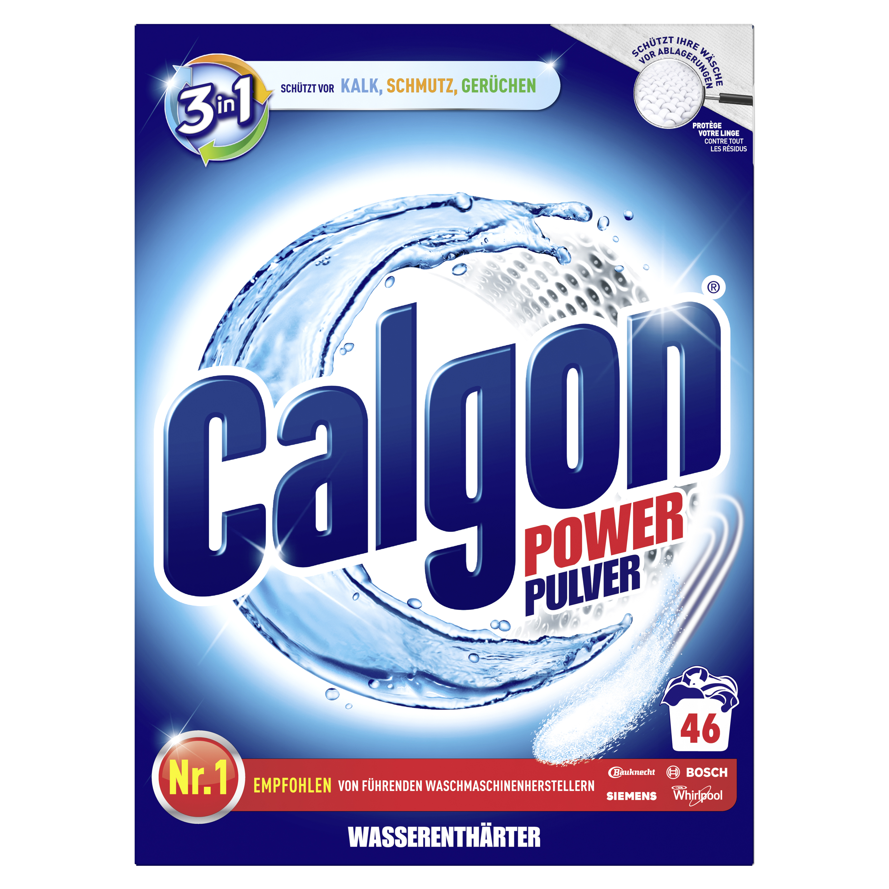 Calgon 3in1 Power Pulver 1,5 kg