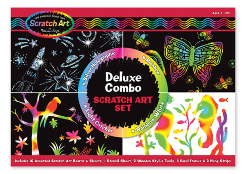 Melissa & Doug Scratch-Magic Deluxe Kit