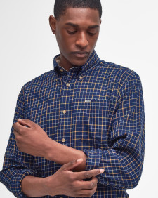 Bank Regular Long-Sleeved Shirt Classic Navy