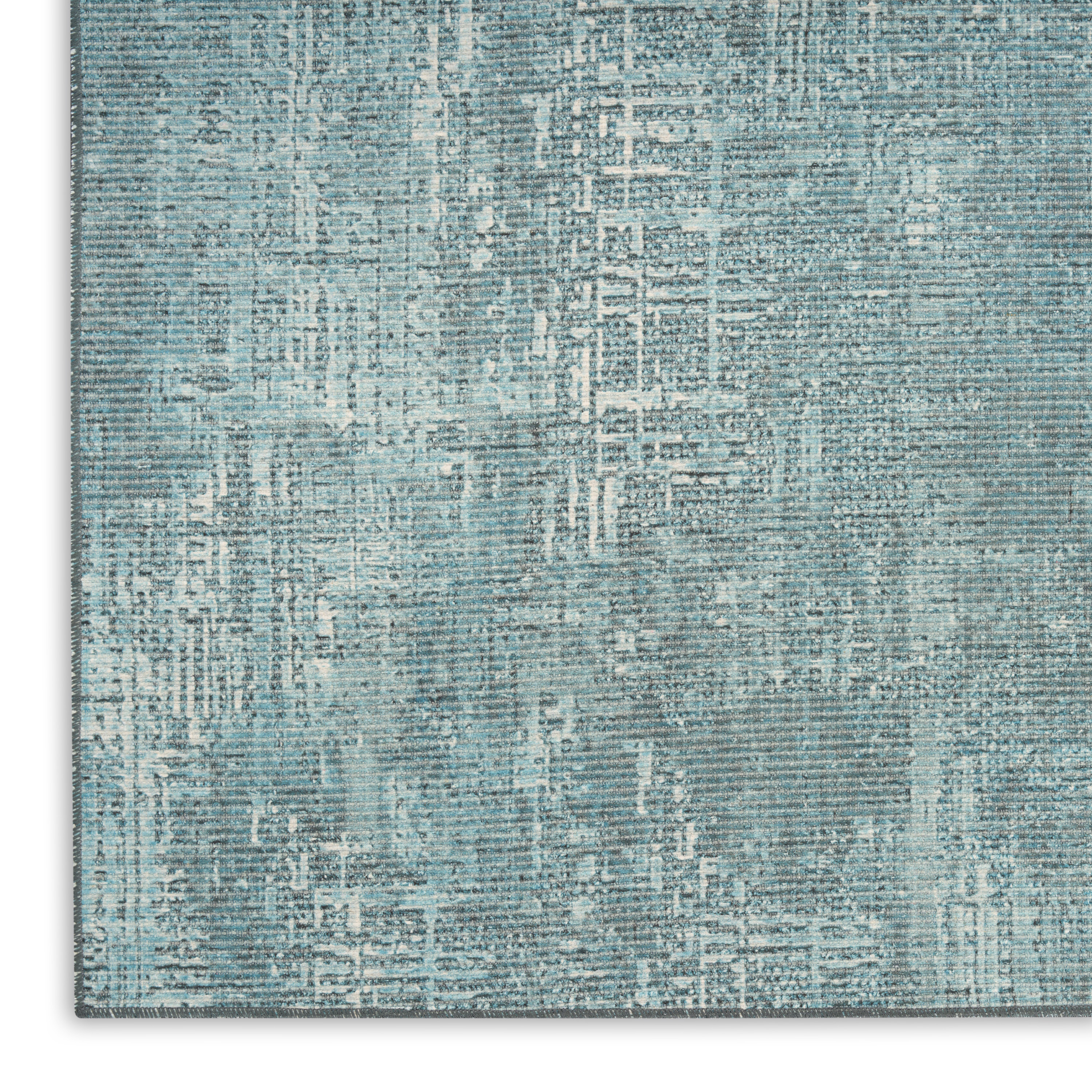 Nourison Botanical Washables 5' x 7' Green Modern Indoor Rug